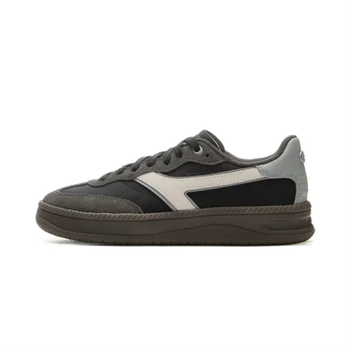 Li Ning Ivy Slip Resistant Abrasion Resistant Low top Skateboard Shoes Women's Black