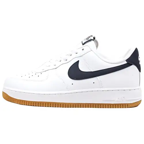 Nike Air Force 1 Slip Resistant Abrasion Resistant Low top Skateboard Shoes Unisex White