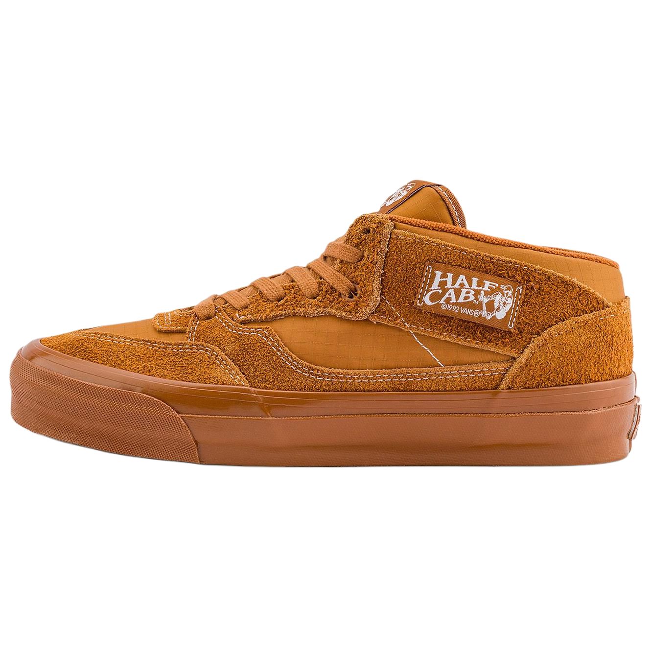 Half Cab Premium Vans 33 'Hairy Suede Pack - Ginger Orange'