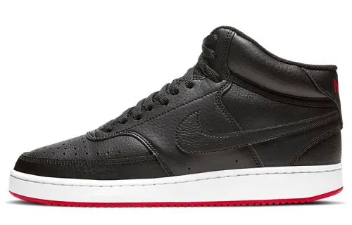 Nike Court Vision Mid Black University Red