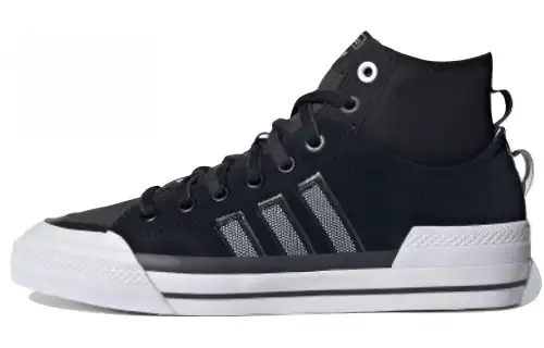 Adidas Nizza Hi Dl 'Black White Silver'