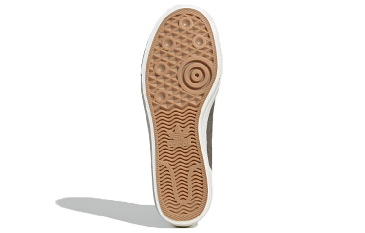 Кеды adidas originals Nizza Hi DL (зеленые) — фото 5