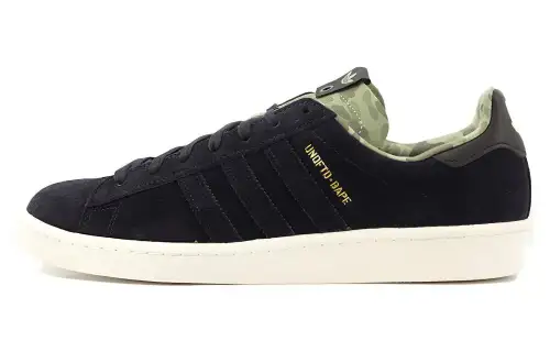 Campus Undefeated x A Bathing Ape x Campus Adidas Originals 80s 'Black'