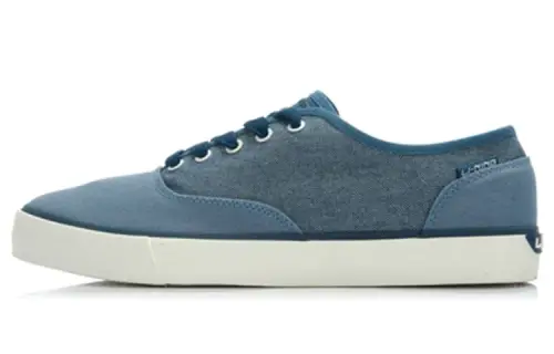 Li Ning Skateboard Shoes Men's Low Top Blue/White