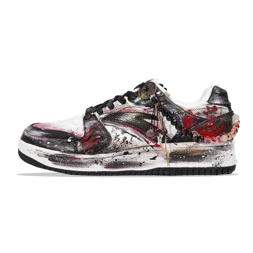 Anta Little Zero Feeling Cushioning Abrasion Resistant Low top Skateboard Shoes Men's