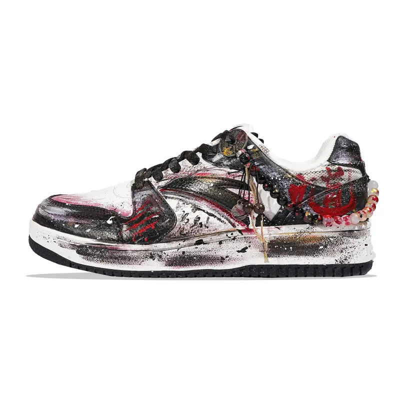 Anta Little Zero Feeling Cushioning Abrasion Resistant Low top Skateboard Shoes Men's