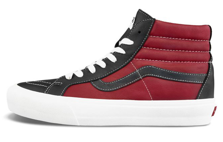 Кеды Vans SK8 Reissue Vlt Lx (черно-красные)