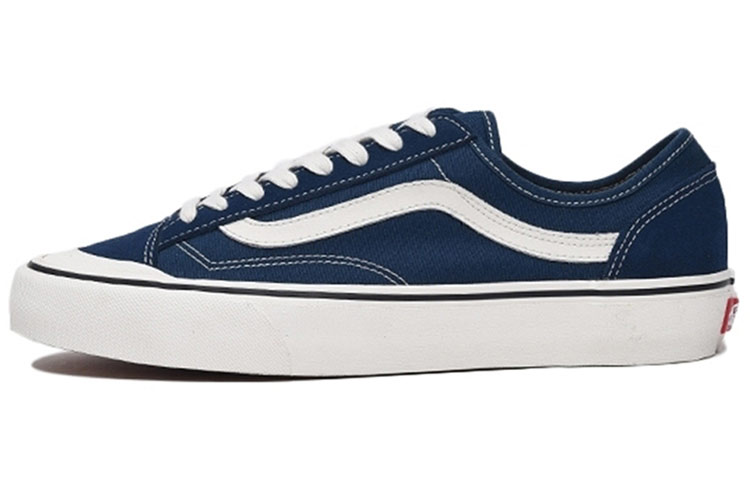 Vans Style 36 SF low-top sneakers, same style for men and women, blue and white