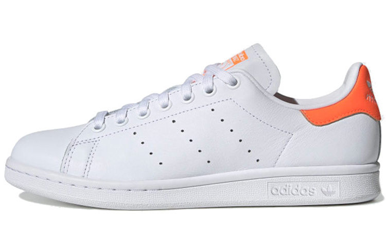 Кеды adidas Stan Smith (бело-оранжевый) — фото 1