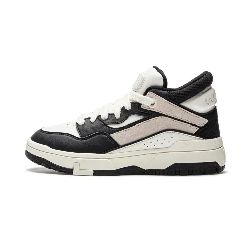 Li Ning Wave MID Lining Fleece Lined Thermal Comfortable, Fashion Versatile Platform Height Increasing Classic Trendy