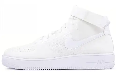 Nike Af1 Ultra Flyknit Mid White/White