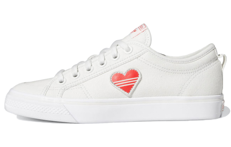 Adidas Nizza Trefoil 'White Red' Women's