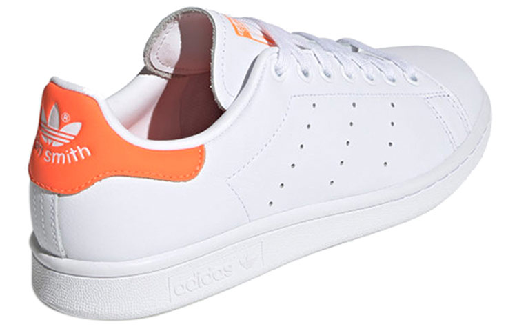 Кеды adidas Stan Smith (бело-оранжевый) — фото 4