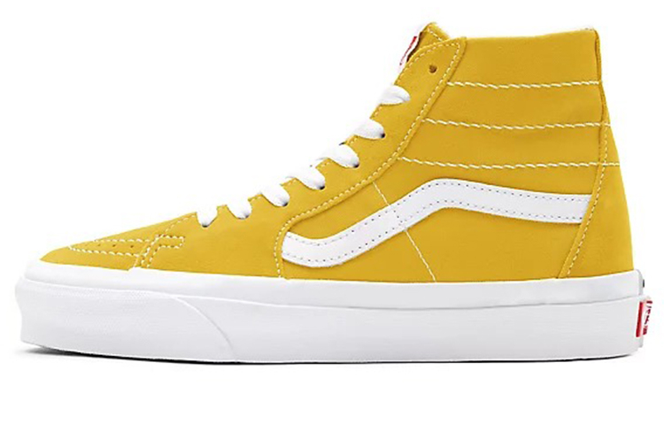 Vans Customs Suede Sk8 hi Yellow