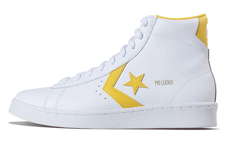 Pro Leather Converse High 'White Amarillo'