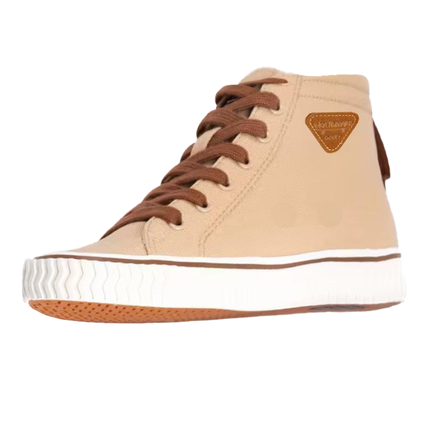 DECATHLON Abrasion Resistant Breathable High top Skateboard Shoes Unisex Brown