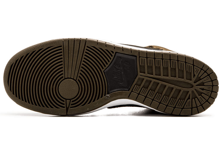 Мужские кеды Nike Dunk SB Pro (черно-коричневые) — Чёрный / коричневый — фото 5