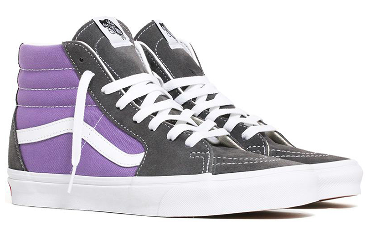 Женские кеды Vans SK8 (черно-фиолетовый) — фото 2