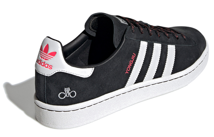 Кеды adidas originals CAMPUS 00s (черно-белые) — Чёрный / белый — фото 4
