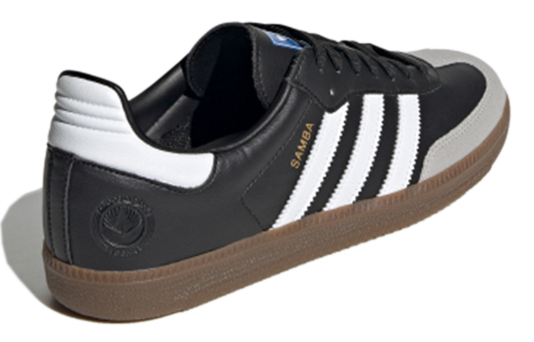 Кеды adidas originals Samba Vegan (черно-серая) — фото 4