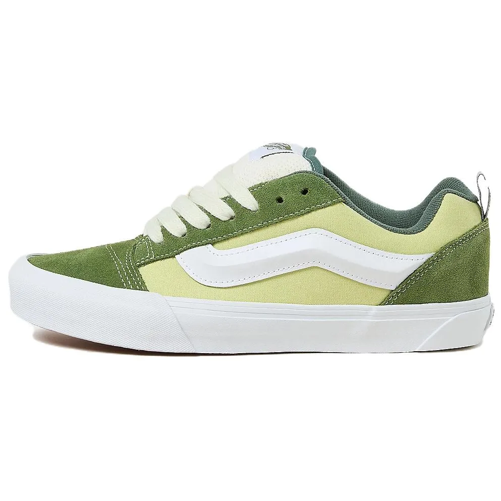 Vans Knu Skool Abrasion Resistant Low top Skateboard Shoes Unisex Green
