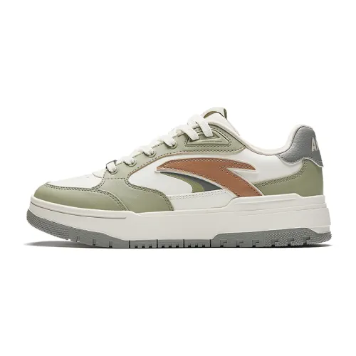 Anta 982 Low top Skateboard Shoes Women's Green White