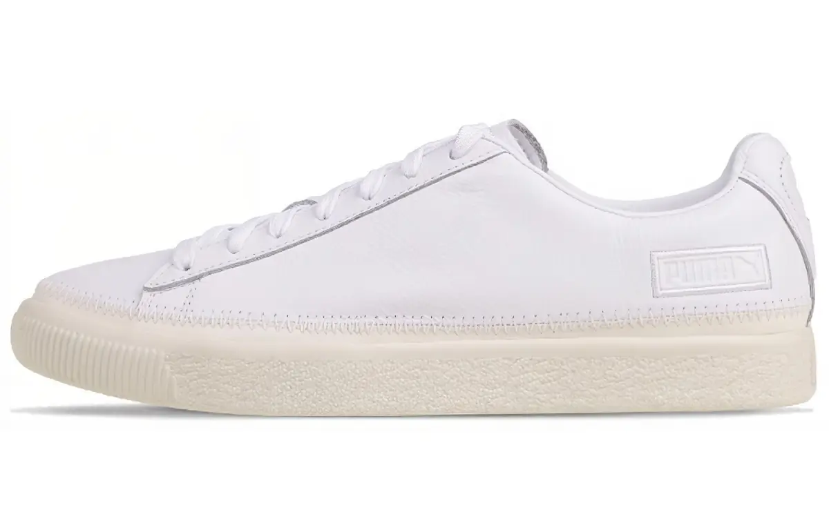 PUMA Basket Stitched White