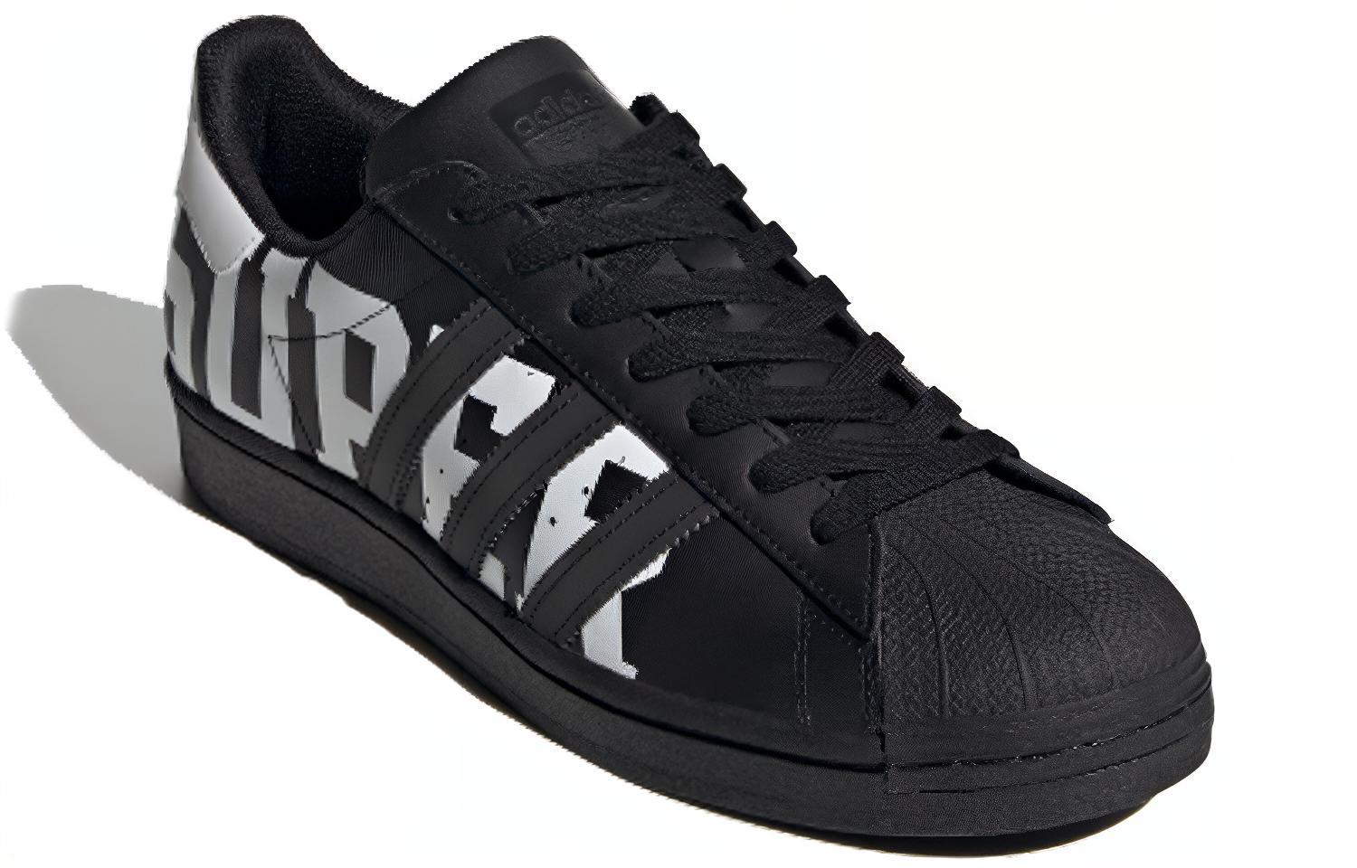 Кеды adidas originals Superstar (черные) — фото 2