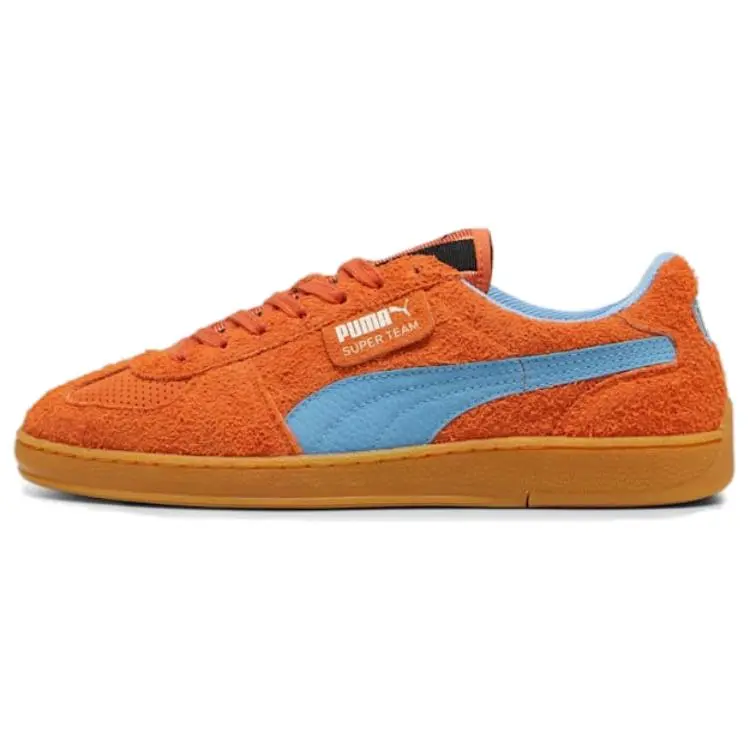 PUMA Super Team No 14 Low top Skateboard Shoes Unisex Orange Blue