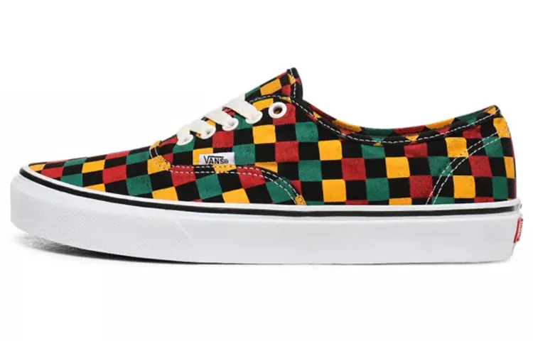 Authentic Vans 'Washed - Multi Checker'