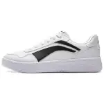 Li Ning Qingchao Slip Resistant Abrasion Resistant Low top Skateboard Shoes Men's White Black