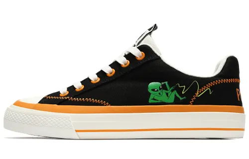 Pony Winner Low top Skateboard Shoes Unisex Black White