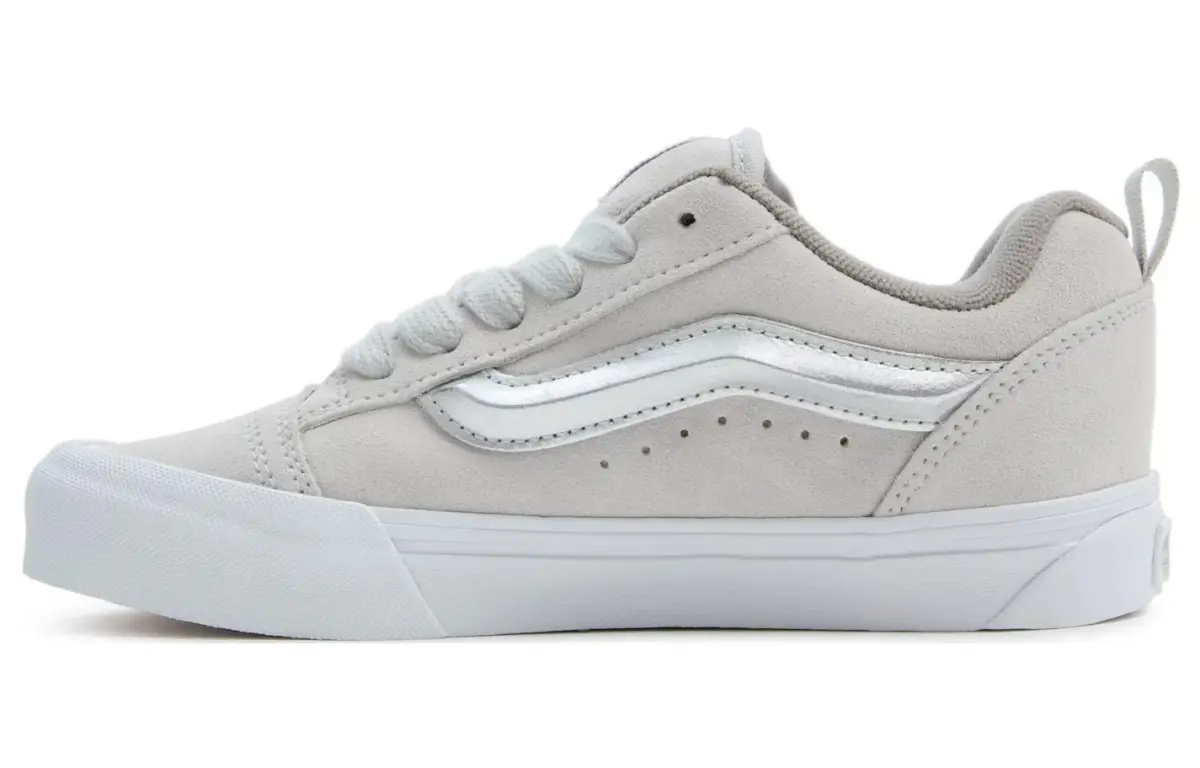 Knu-Skool Vans 'Metallic Silver'