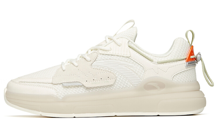 Anta Life Collection Textile, Synthetic Leather Slip Resistant Cushioning Abrasion Resistant Low top Skateboard Shoes