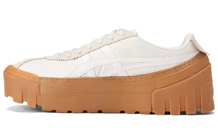 Onitsuka Tiger Delegation Chunk Slip Resistant Cushioning Low top Skateboard Shoes Unisex Ecru