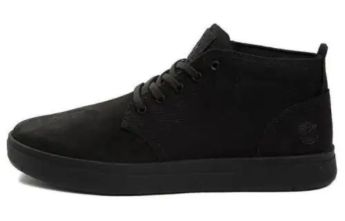Timberland Mid top Skateboard Shoes Men's Black