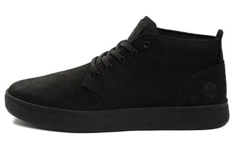 Timberland Mid top Skateboard Shoes Men's Black
