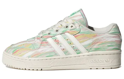Adidas Originals Rivalry Slip Resistant Low top Skateboard Shoes Women's Green White
