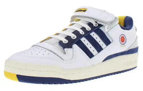 Adidas Originals FORUM 84 Low top Skateboard Shoes Men's White Blue