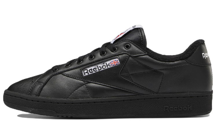 Кеды Reebok Club C Grounds (черные)