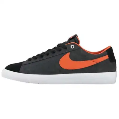 Nike Sb Blazer Low Gt Black Turf Orange Anthracite