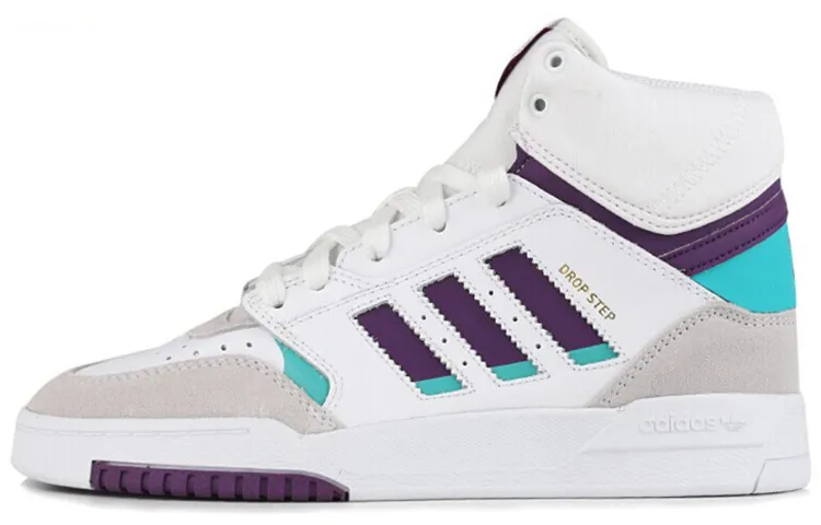 Adidas Originals Drop Step 'White Gray Purple' Women's