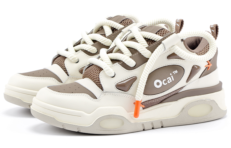Ocai Low top Skateboard Shoes Unisex Brown