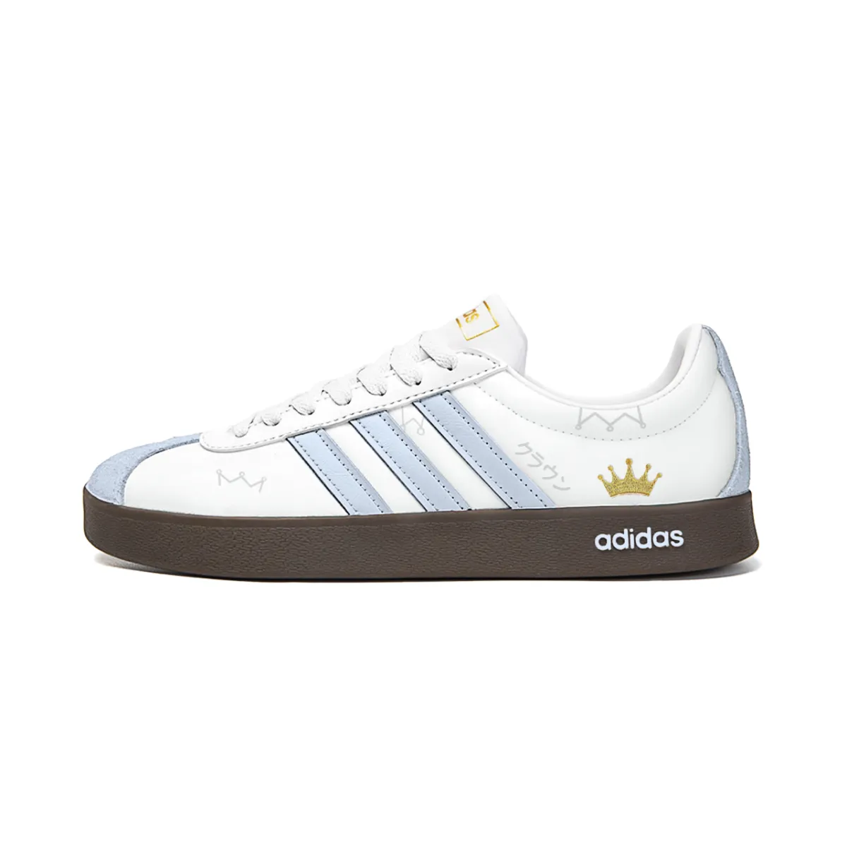 Adidas VL COURT 2.0 Star Joy Manufacturing, Milk Blue Crown Cushioning Abrasion Resistant Cushioning, Wear Resistant