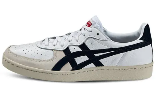 Onitsuka Tiger GSM Comfortable Abrasion Resistant Low top Skateboard Shoes Unisex White Black