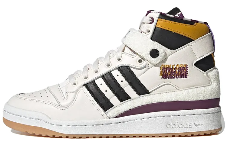 Forum Girls Are Awesome x Forum Adidas Originals High 'Cloud White Purple'