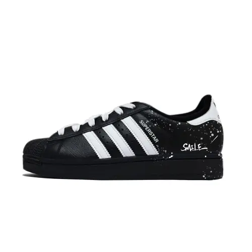Adidas Originals Superstar 2 Oreo Wear resistant And Lightweight Low top Skateboard Shoes Unisex Black White
