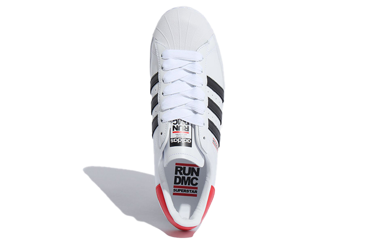 Кеды adidas originals SUPERSTAR (белый / черный / красный) — Белый / чёрный / красный — фото 5