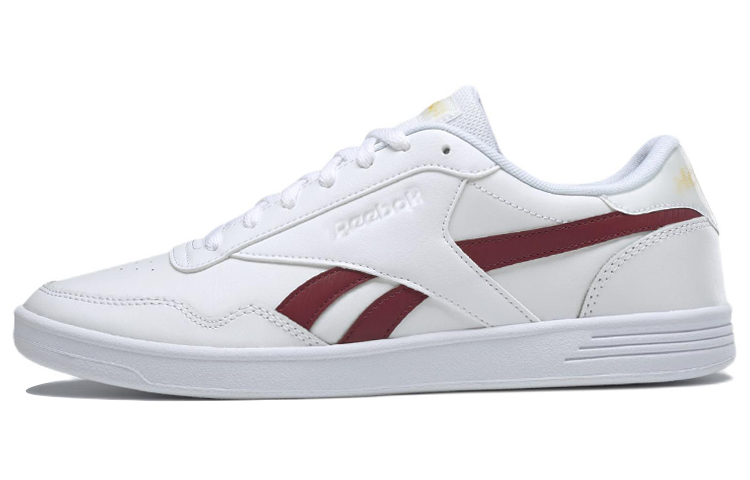 Reebok Royal Techque Skateboard Shoes Men's Low Top White/Red