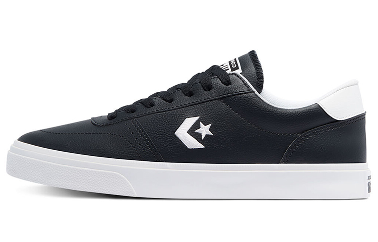 Converse Boulevard Low Top Slip Resistant Abrasion Resistant Low top Skateboard Shoes Unisex Black